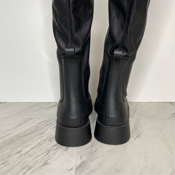 Jeffrey Campbell Black Over The Knee Boot 8 - Picture 4 of 15